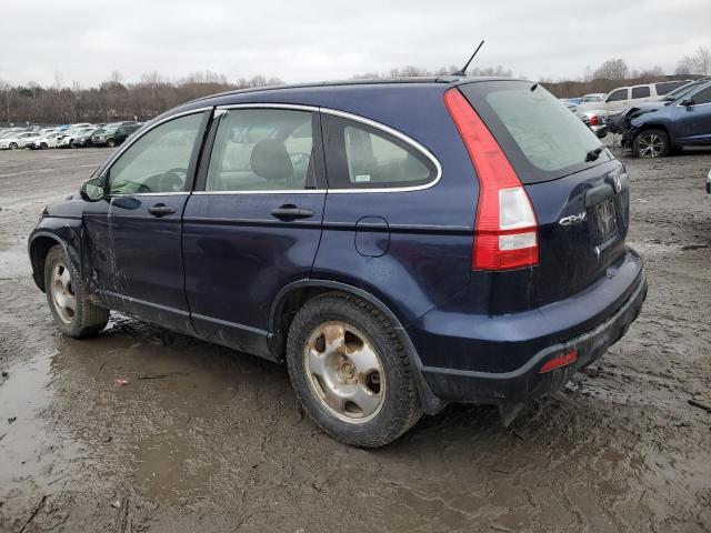 JHLRE48328C045971 - 2008 HONDA CR-V LX BLUE photo 2