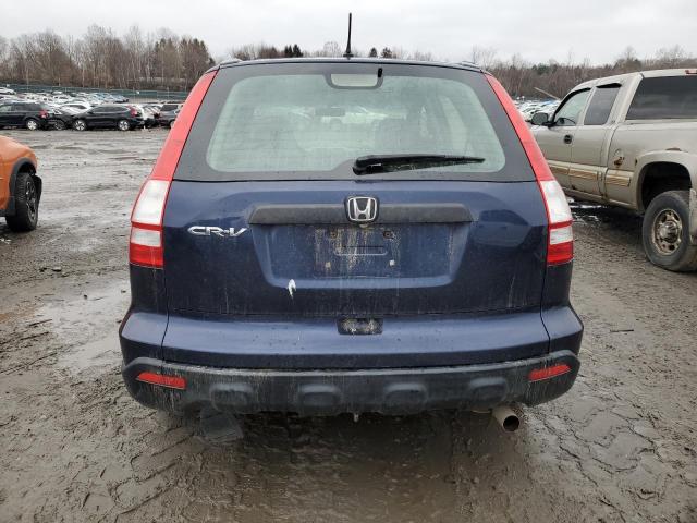 JHLRE48328C045971 - 2008 HONDA CR-V LX BLUE photo 6