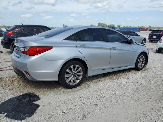 5NPEC4AB1EH911694 - 2014 HYUNDAI SONATA SE SILVER photo 3