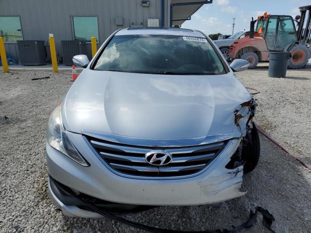 5NPEC4AB1EH911694 - 2014 HYUNDAI SONATA SE SILVER photo 5