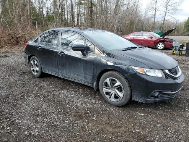 2HGFB2E44EH016931 - 2014 HONDA CIVIC LX BLACK photo 4