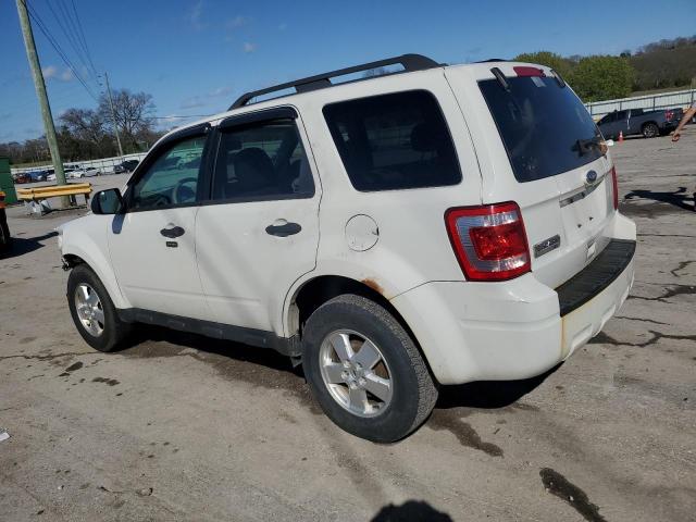 1FMCU0D71BKA32757 - 2011 FORD ESCAPE XLT WHITE photo 2