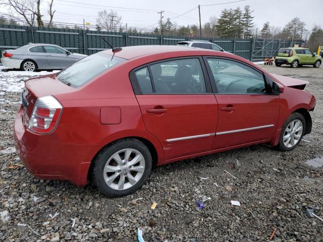 3N1AB6AP1AL678468 - 2010 NISSAN SENTRA 2.0 RED photo 3