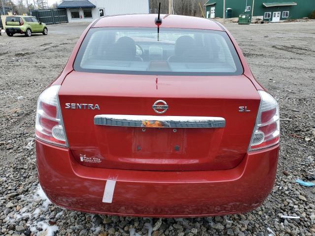 3N1AB6AP1AL678468 - 2010 NISSAN SENTRA 2.0 RED photo 6