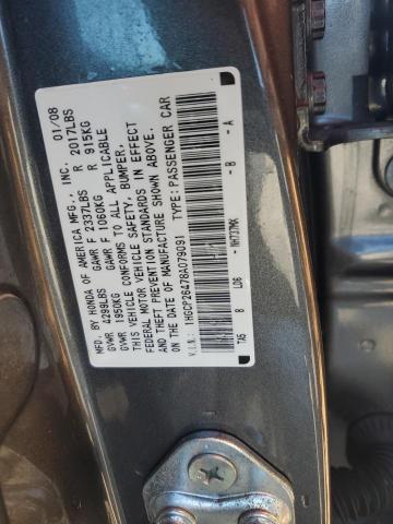 1HGCP26478A079091 - 2008 HONDA ACCORD LXP GRAY photo 13