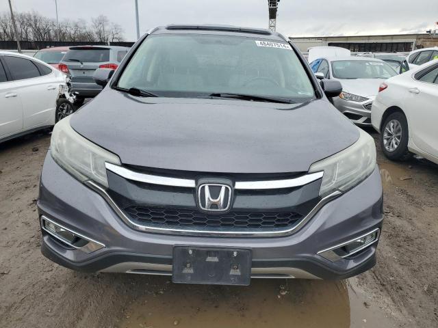 5J6RM4H70FL051181 - 2015 HONDA CR-V EXL SILVER photo 5