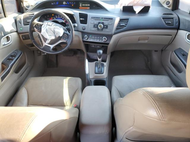 19XFB2F98CE335041 - 2012 HONDA CIVIC EXL 勃艮第红 照片 8