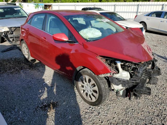 KMHD35LH7GU332846 - 2016 HYUNDAI ELANTRA GT BURGUNDY photo 4