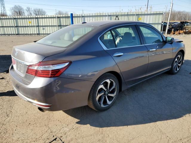 1HGCR2F71HA002351 - 2017 HONDA ACCORD EX GRAY photo 3