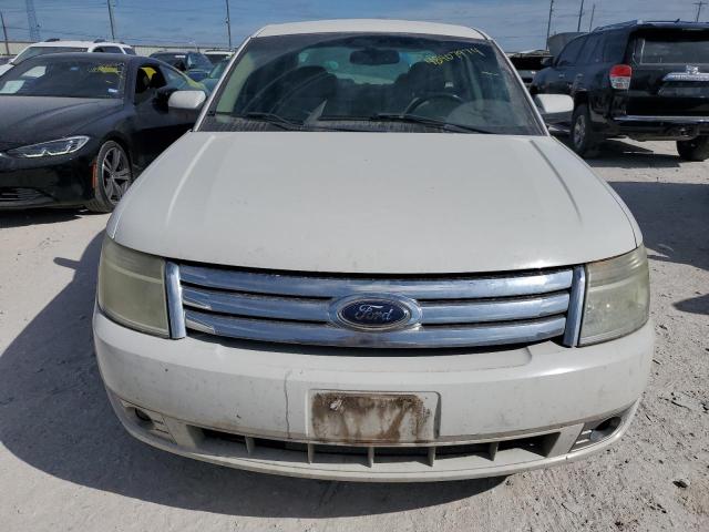 1FAHP24W09G106693 - 2009 FORD TAURUS SEL WHITE photo 5