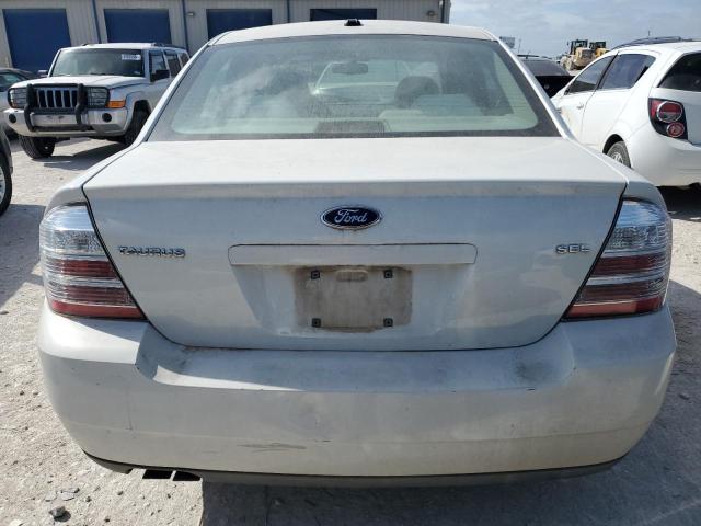 1FAHP24W09G106693 - 2009 FORD TAURUS SEL WHITE photo 6