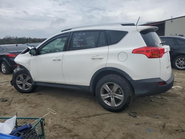 JTMRFREV7FJ034468 - 2015 TOYOTA RAV4 XLE WHITE photo 2