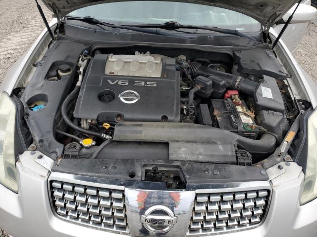 1N4BA41E14C853850 - 2004 NISSAN MAXIMA SE SILVER photo 11