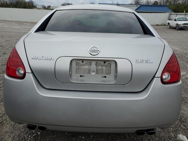 1N4BA41E14C853850 - 2004 NISSAN MAXIMA SE SILVER photo 6