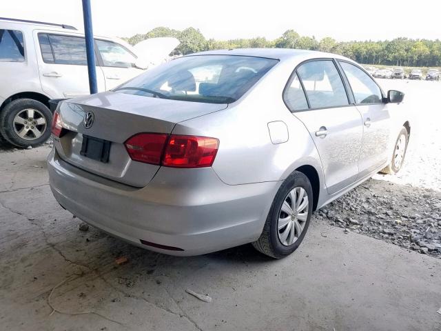 3VW2K7AJ9EM233458 - 2014 VOLKSWAGEN JETTA BASE  photo 4