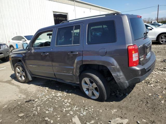 1C4NJRFB0ED884344 - 2014 JEEP PATRIOT LATITUDE GRAY photo 2