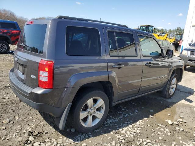 1C4NJRFB0ED884344 - 2014 JEEP PATRIOT LATITUDE GRAY photo 3