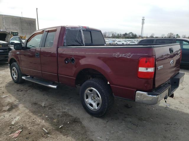 1FTPX145X5NB17231 - 2005 FORD F150 RED photo 2