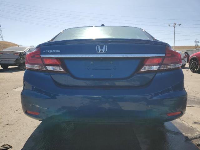 2HGFB2F99FH502131 - 2015 HONDA CIVIC EXL ლურჯი ფოტო 6