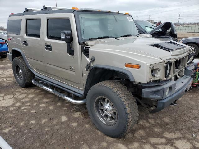 5GRGN23U96H100679 - 2006 HUMMER H2 TAN photo 4