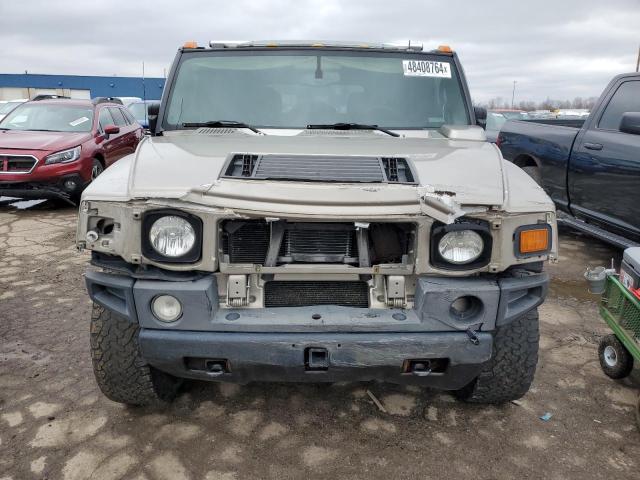 5GRGN23U96H100679 - 2006 HUMMER H2 TAN photo 5