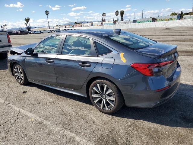 2HGFE1F79PH317854 - 2023 HONDA CIVIC EX GRAY photo 2