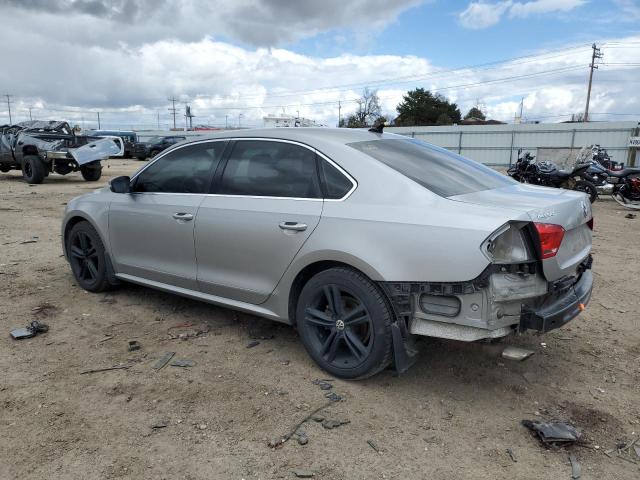 1VWCN7A30DC043738 - 2013 VOLKSWAGEN PASSAT SEL SILVER photo 2