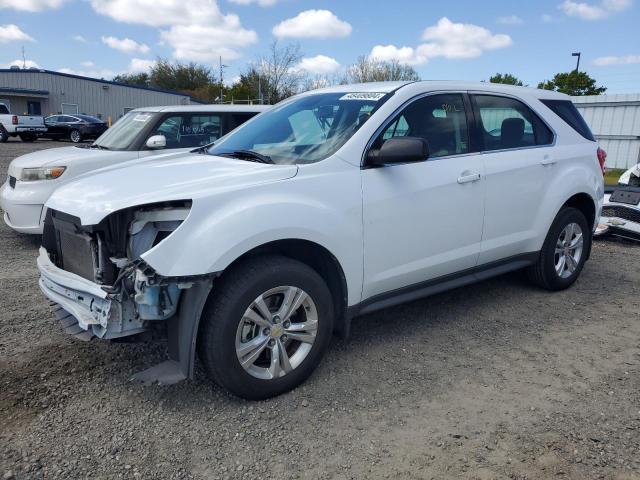 2GNALBEK9C1185537 - 2012 CHEVROLET EQUINOX LS WHITE photo 1