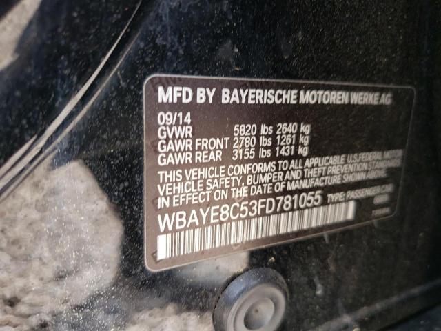 WBAYE8C53FD781055 - 2015 BMW ALPINA B7 LI BLACK photo 12