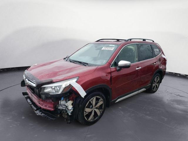 JF2SKAWC3KH485041 - 2019 SUBARU FORESTER TOURING RED photo 1