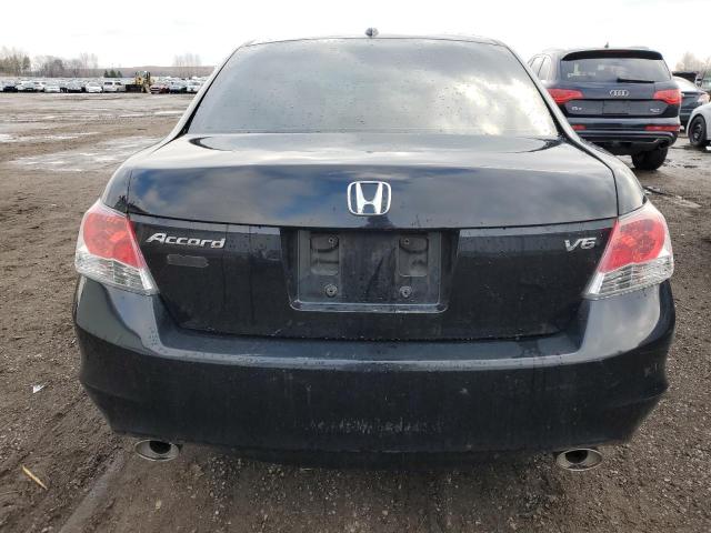 1HGCP36849A802521 - 2009 HONDA ACCORD EXL BLACK photo 6