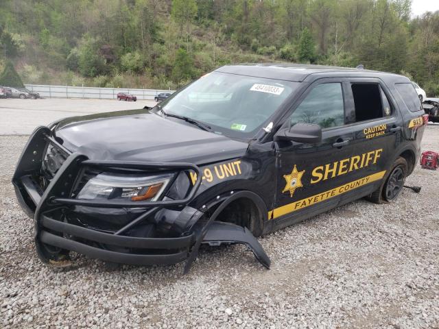 1FM5K8AR4JGC18894 - 2018 FORD EXPLORER POLICE INTERCEPTOR BLACK photo 1