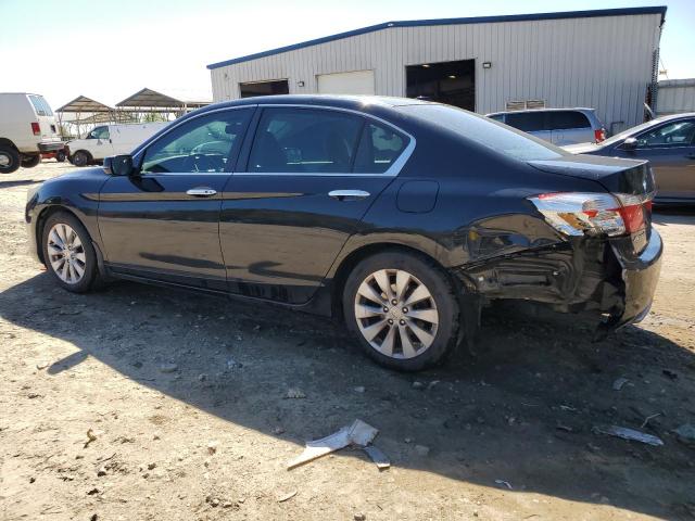 1HGCR2F8XDA079206 - 2013 HONDA ACCORD EXL BLACK photo 2