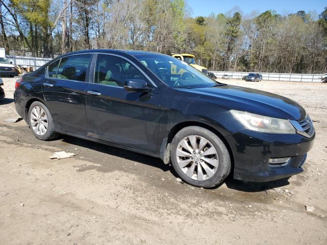 1HGCR2F8XDA079206 - 2013 HONDA ACCORD EXL BLACK photo 4