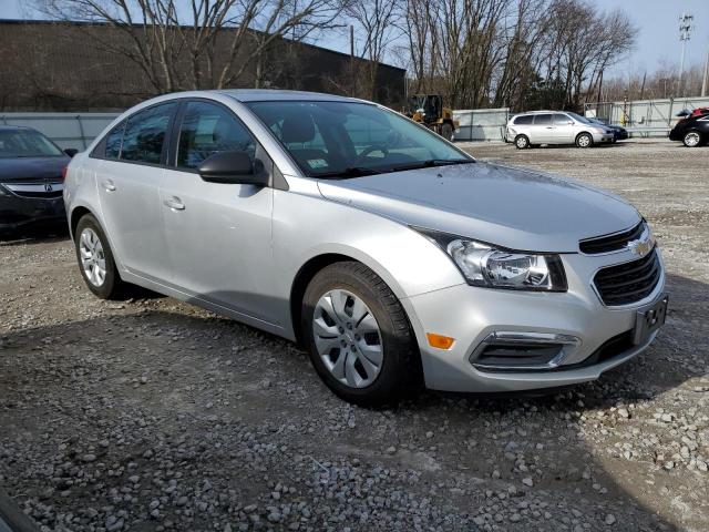 1G1PA5SG9F7215288 - 2015 CHEVROLET CRUZE LS SILVER photo 4