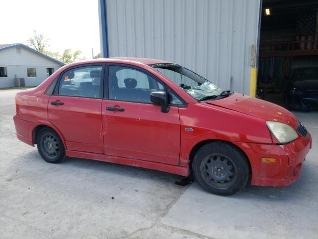 JS2RA62S765303333 - 2006 SUZUKI AERIO RED photo 4