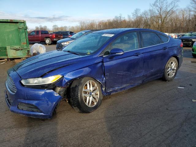 3FA6P0HR5DR233845 - 2013 FORD FUSION SE BLUE photo 1