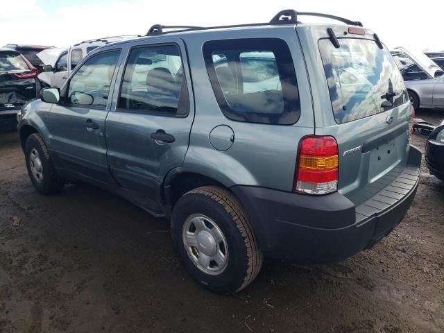 1FMYU02Z97KA44656 - 2007 FORD ESCAPE XLS TEAL photo 2