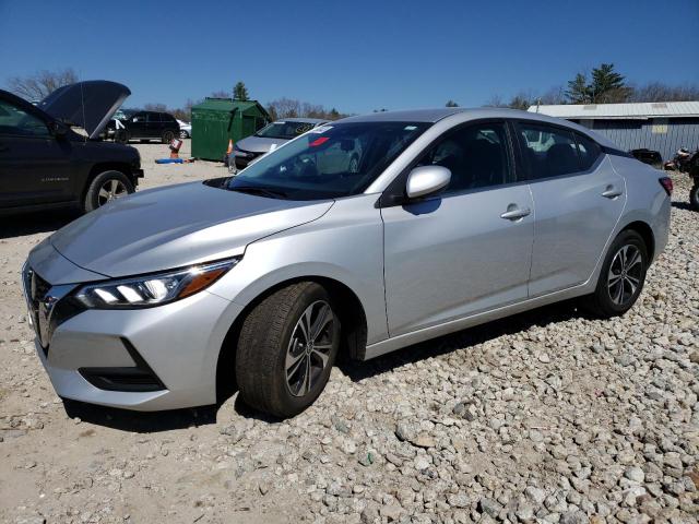 3N1AB8CV3NY308445 - 2022 NISSAN SENTRA SV SILVER photo 1