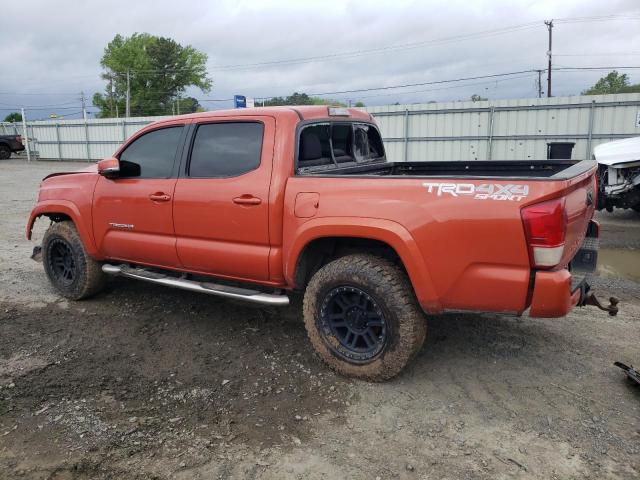 5TFCZ5AN1GX015764 - 2016 TOYOTA TACOMA DOUBLE CAB ORANGE photo 2