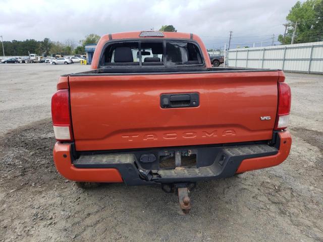 5TFCZ5AN1GX015764 - 2016 TOYOTA TACOMA DOUBLE CAB ORANGE photo 6