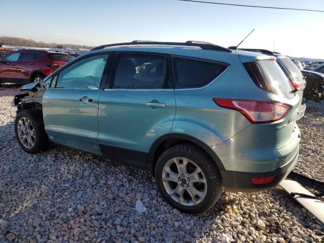 1FMCU9GX7DUD52642 - 2013 FORD ESCAPE SE TURQUOISE photo 2