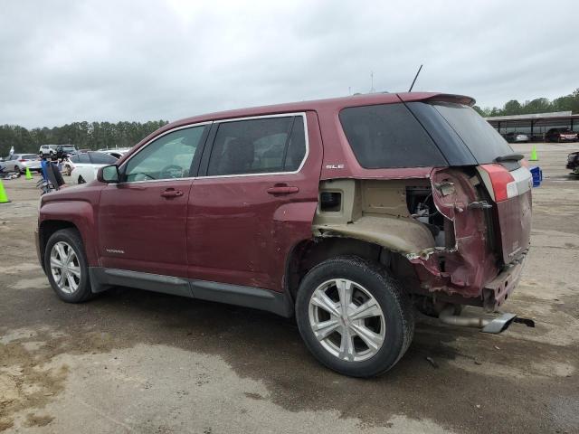 2GKALMEK7H6160414 - 2017 GMC TERRAIN SLE RED photo 2