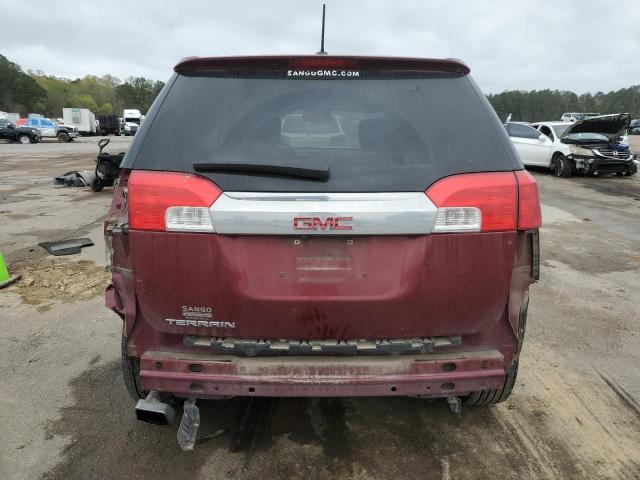 2GKALMEK7H6160414 - 2017 GMC TERRAIN SLE RED photo 6