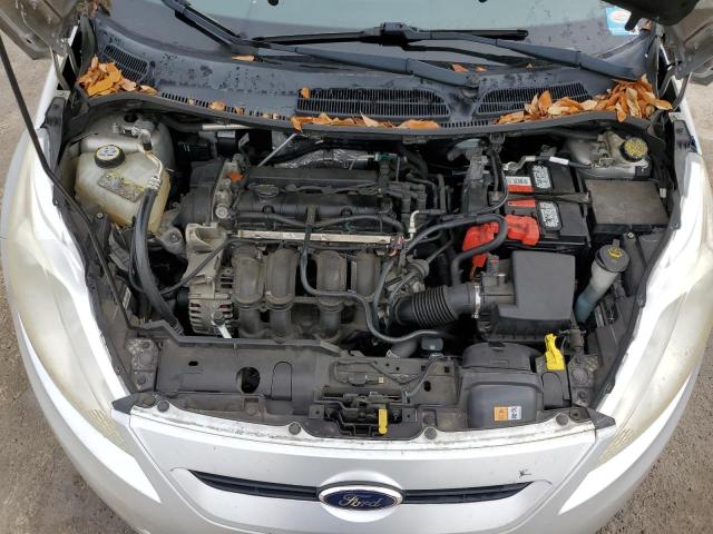 3FADP4EJ0DM218812 - 2013 FORD FIESTA SE SILVER photo 11