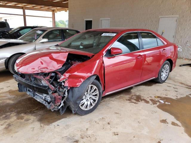 4T1BF1FK1CU518018 - 2012 TOYOTA CAMRY BASE RED photo 1