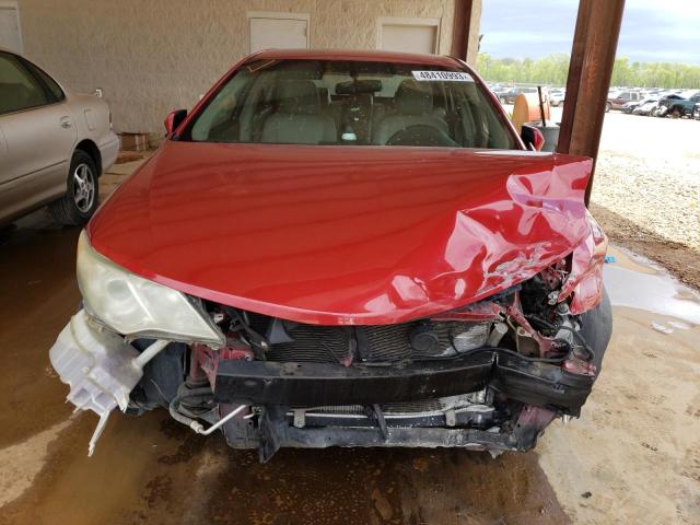 4T1BF1FK1CU518018 - 2012 TOYOTA CAMRY BASE RED photo 5