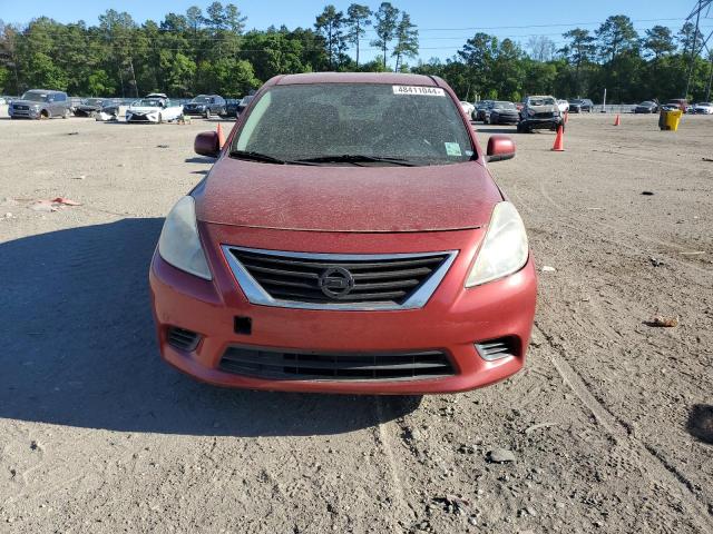 3N1CN7AP0EL858861 - 2014 NISSAN VERSA S RED photo 5