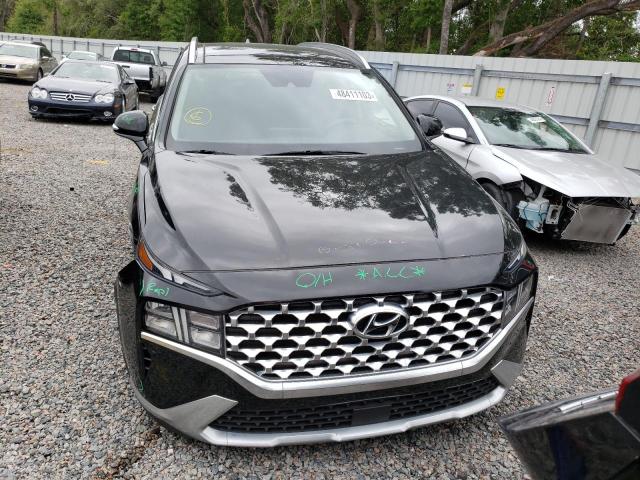 5NMS34AJ2MH358978 - 2021 HYUNDAI SANTA FE SEL Սև լուսանկար 5