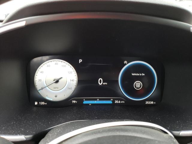 5NMS34AJ2MH358978 - 2021 HYUNDAI SANTA FE SEL Սև լուսանկար 9